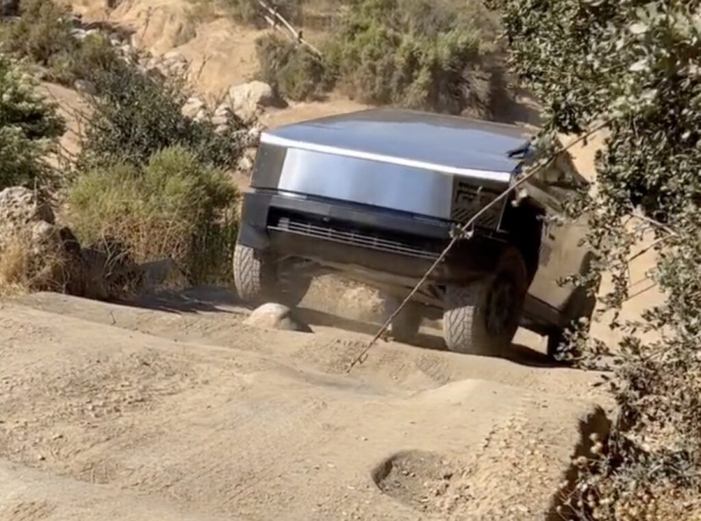 Cybertruck stair steps